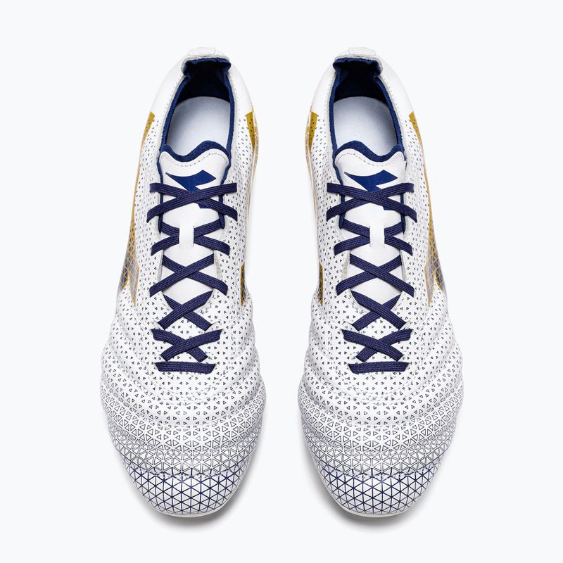 Pánské kopačky Diadora Brasil Elite GR LT LP12 white/blue/gold 11