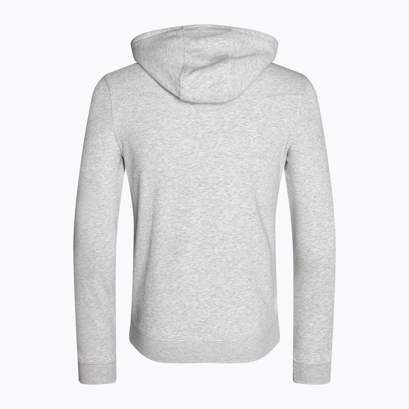 Pánská mikina Diadora Hoodie FZ Essential Sport grigio medio chiaro melange 6