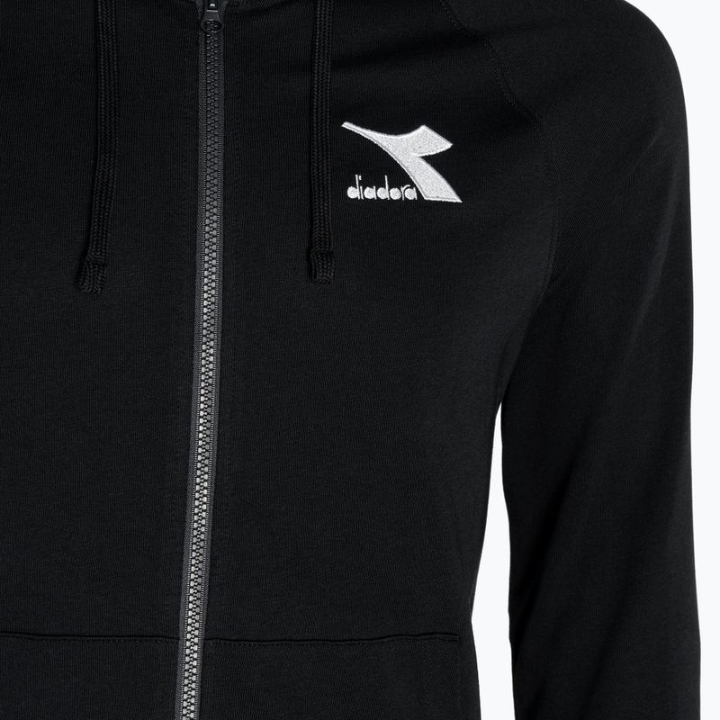 Pánská tepláková souprava Diadora Tracksuit HD FZ Core nero 5