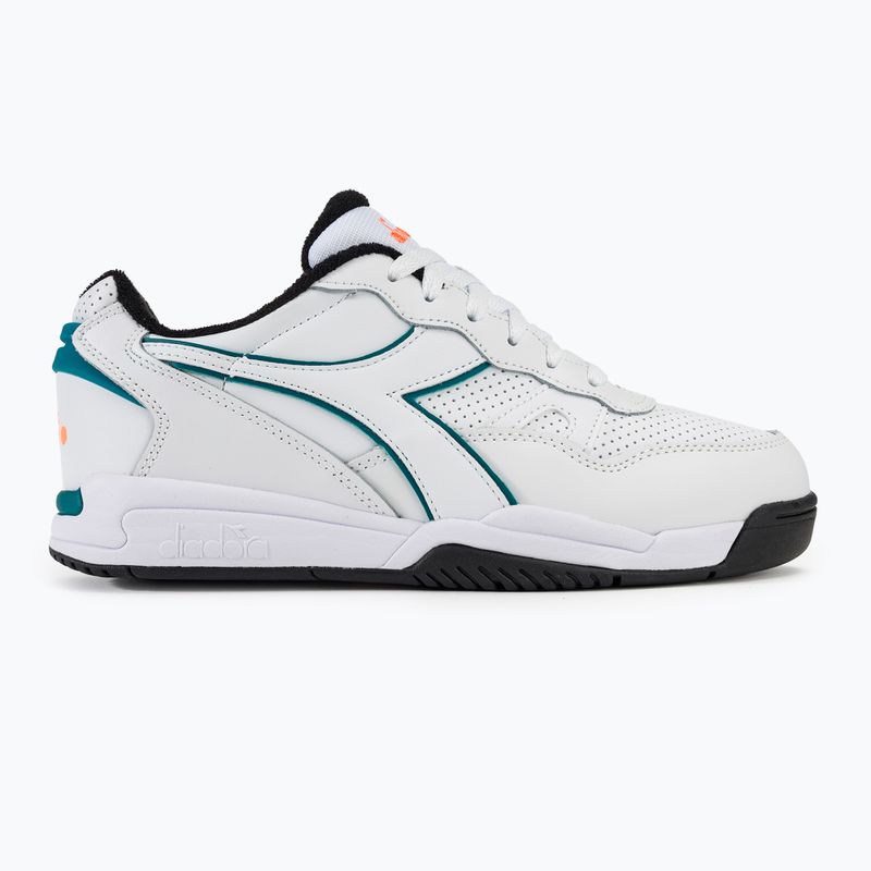 Boty   Diadora Winner bianco/verd blu-capri 2