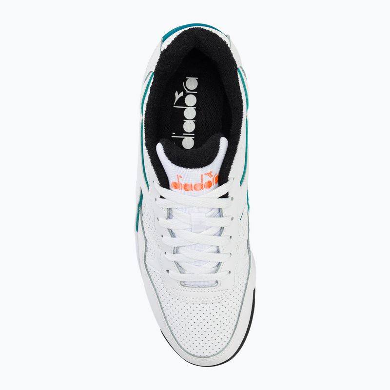 Boty   Diadora Winner bianco/verd blu-capri 5