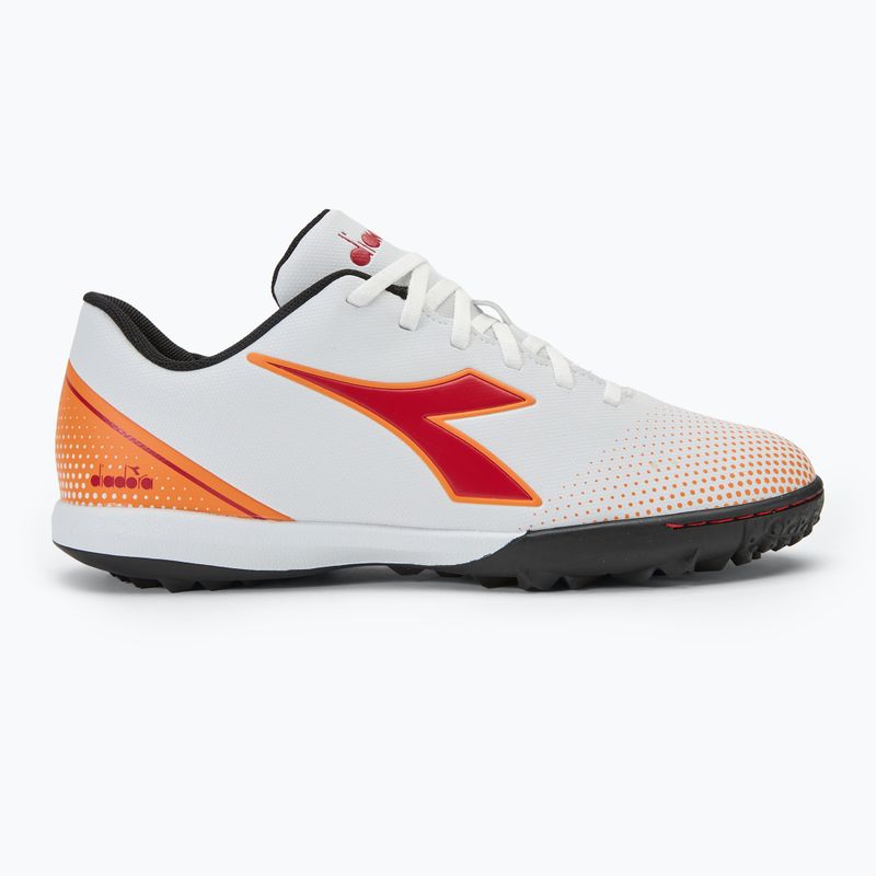 Pánské kopačky  Diadora Pichichi 7 TFR white/chili pepper/russet orange 2