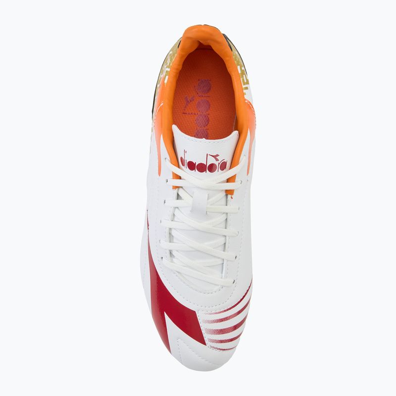 Pánské kopačky Diadora Maximus Elite R LPU white/chili pepper/russet orange 5