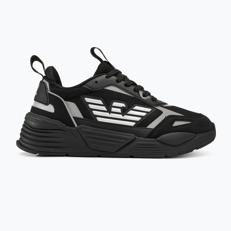 Boty EA7 Emporio Armani Ace Runner triple black/silver 2