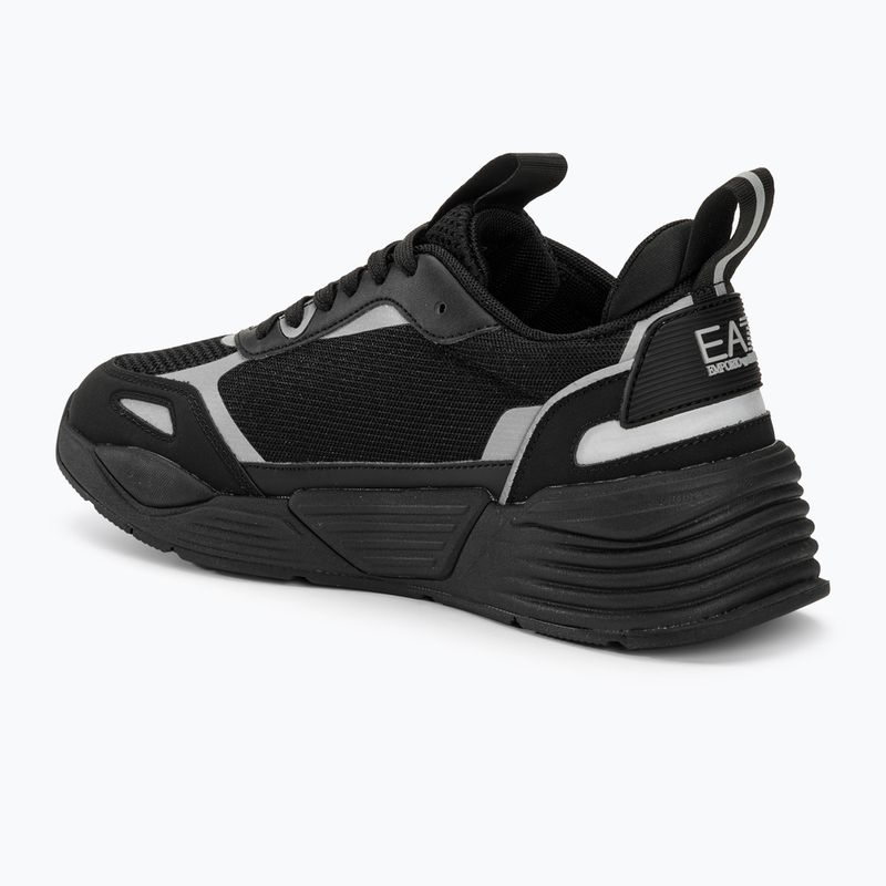 Boty EA7 Emporio Armani Ace Runner triple black/silver 3
