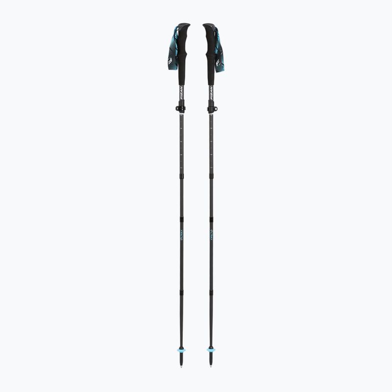 Trekingové hole Fizan Ultrax Carbon light blue