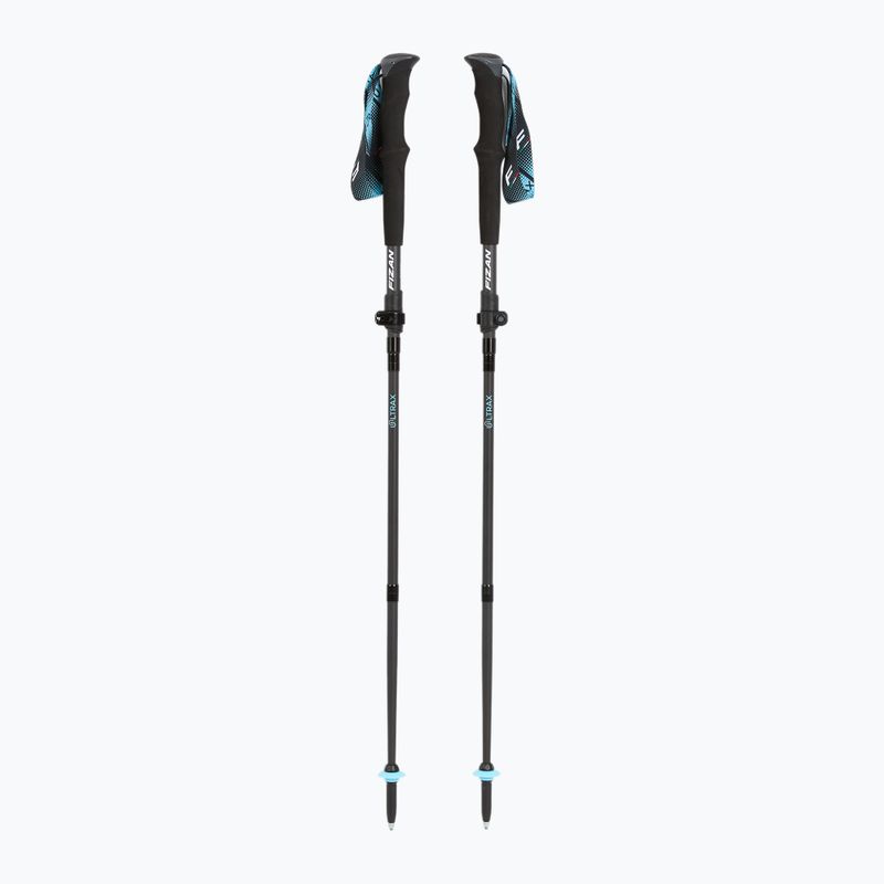 Trekingové hole Fizan Ultrax Carbon light blue 5