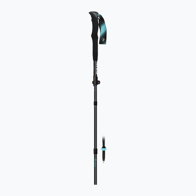 Trekingové hole Fizan Ultrax Carbon light blue 2