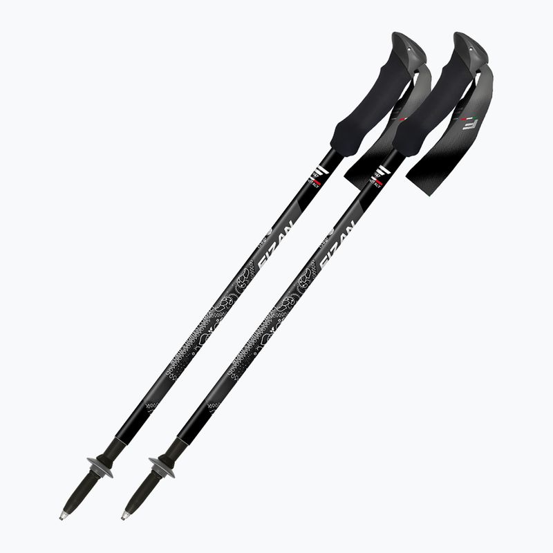 Trekové hole Fizan Compact MS black