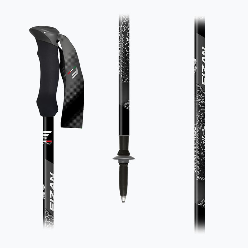 Trekové hole Fizan Compact MS black 5