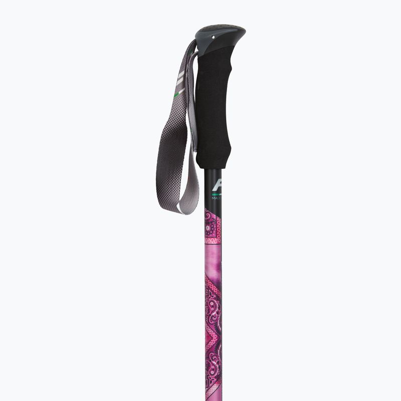 Trekové hole Fizan Compact MS magenta 2