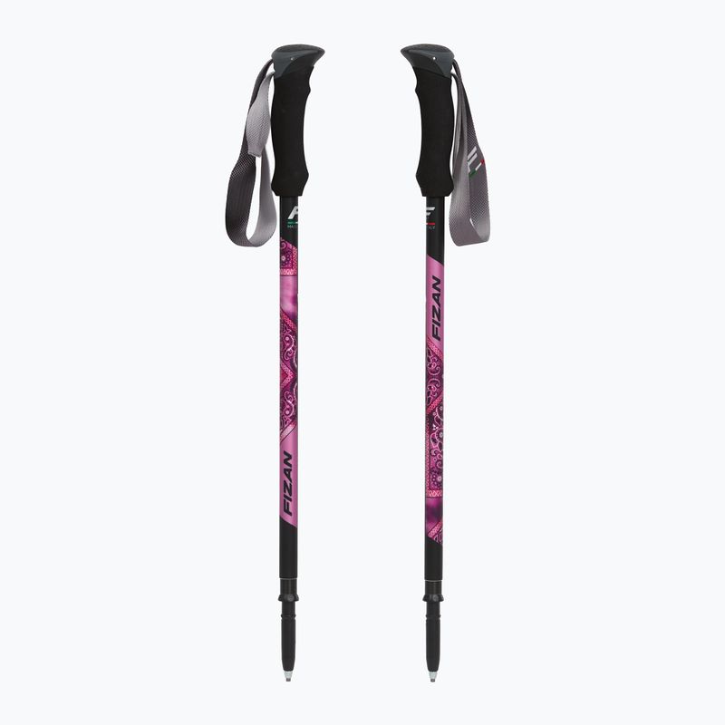 Trekové hole Fizan Compact MS magenta 5