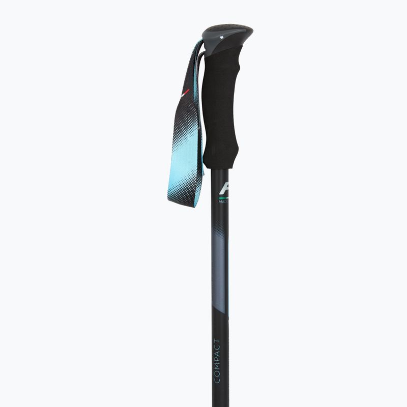 Trekové hole  Fizan Compact Tech light blue 2
