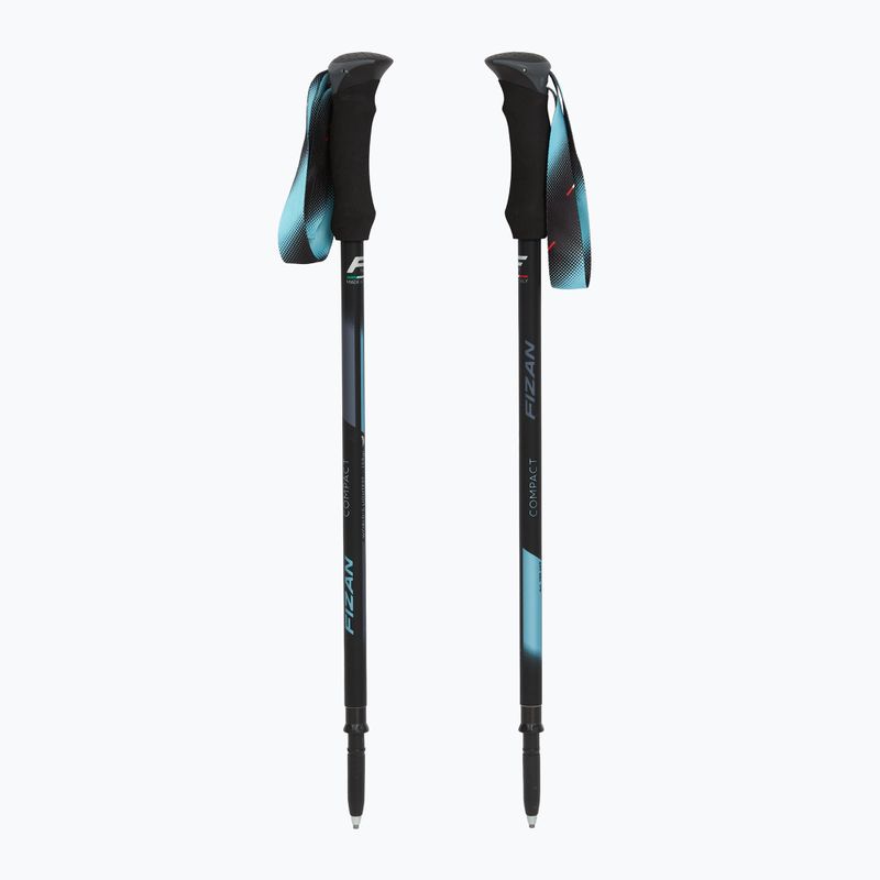 Trekové hole  Fizan Compact Tech light blue 5
