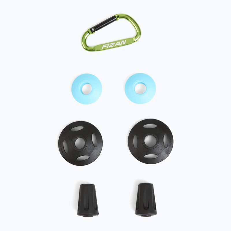Trekové hole  Fizan Compact Tech light blue 7