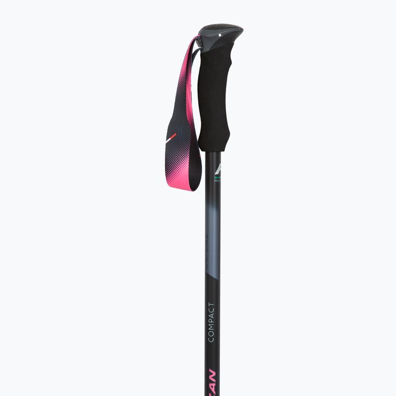Trekové hole  Fizan Compact Tech pink 2