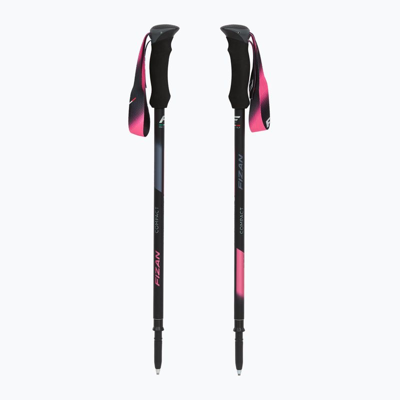Trekové hole  Fizan Compact Tech pink 5