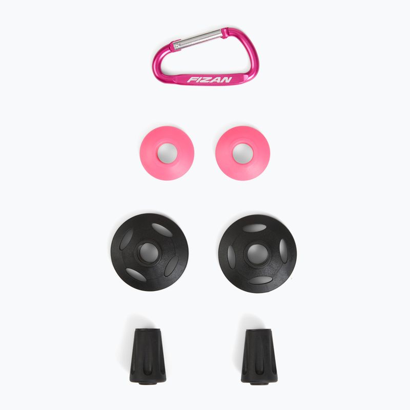 Trekové hole  Fizan Compact Tech pink 7