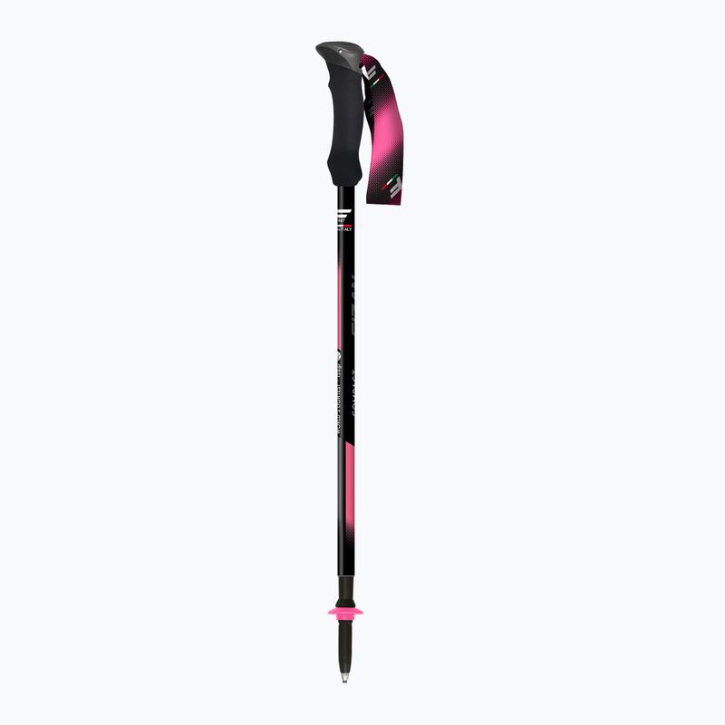 Trekové hole  Fizan Compact Tech pink 2