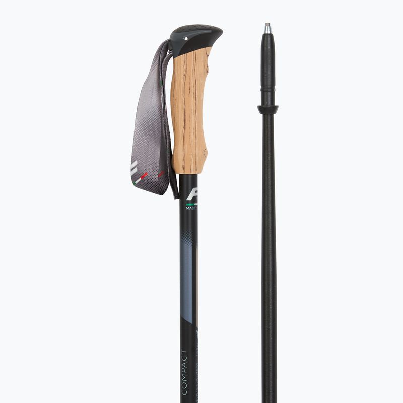 Trekové hole  Fizan Compact Tech beige 3