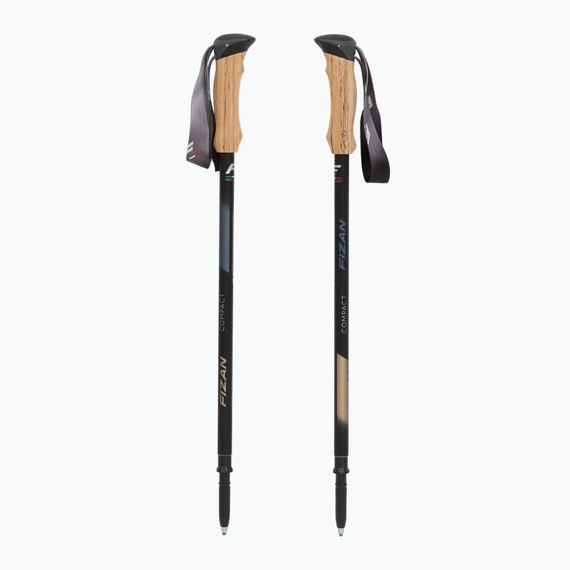 Trekové hole  Fizan Compact Tech beige 5