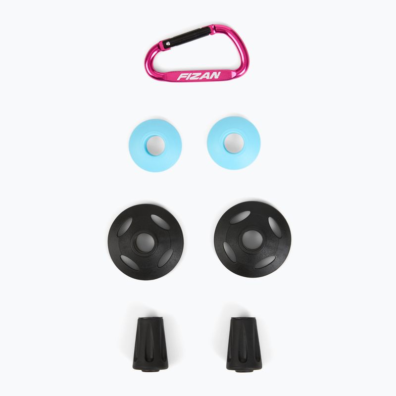 Trekové hole  Fizan Compact Tech 4 light blue 7