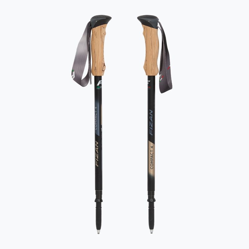 Trekové hole  Fizan Compact Tech 4 beige 5