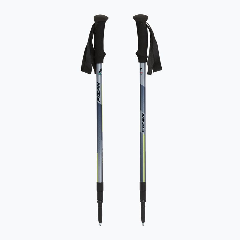 Trekové hole  Fizan Trek Pro grey/yellow 5