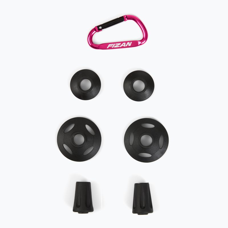 Trekové hole  Fizan Trek Pro L dark red 7