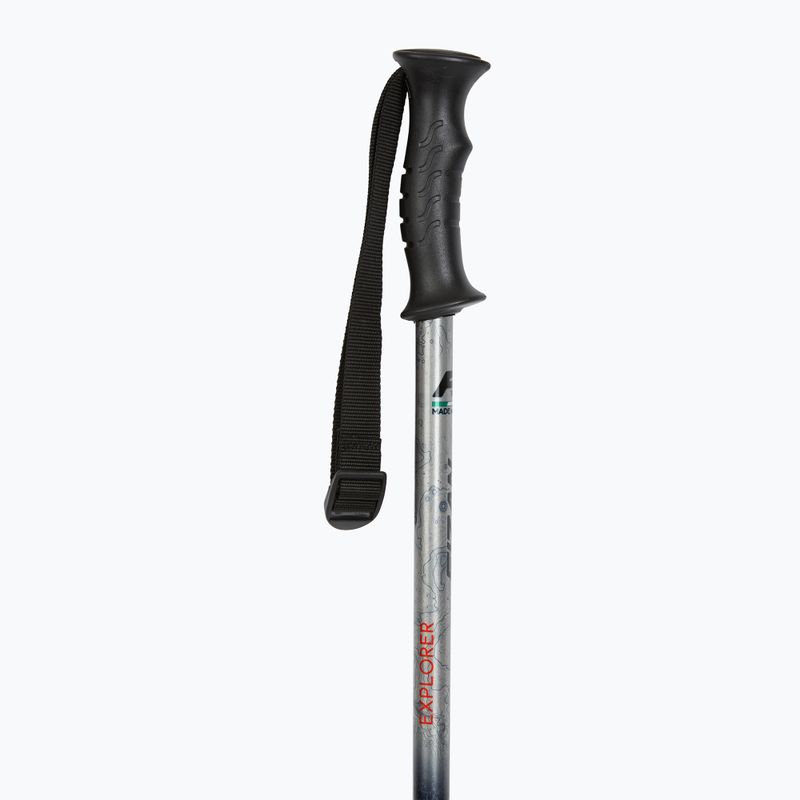 Trekové hole Fizan Explorer beige/red 2