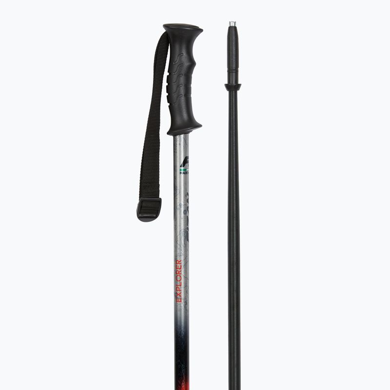 Trekové hole Fizan Explorer beige/red 3