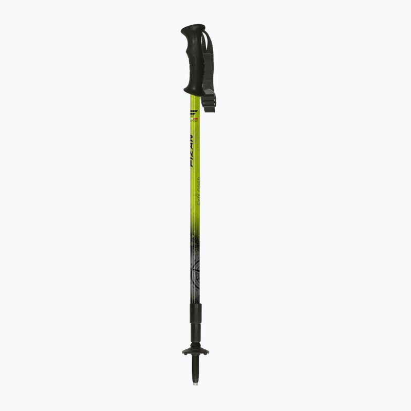 Trekové hole  Fizan Explorer lime/grey 2