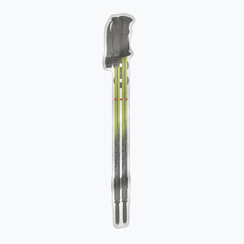 Trekové hole  Fizan Explorer lime/grey 4
