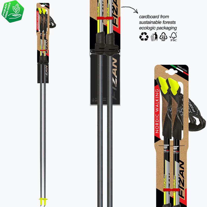 Hole na Nordic Walking Fizan Carbon Pro yellow 6