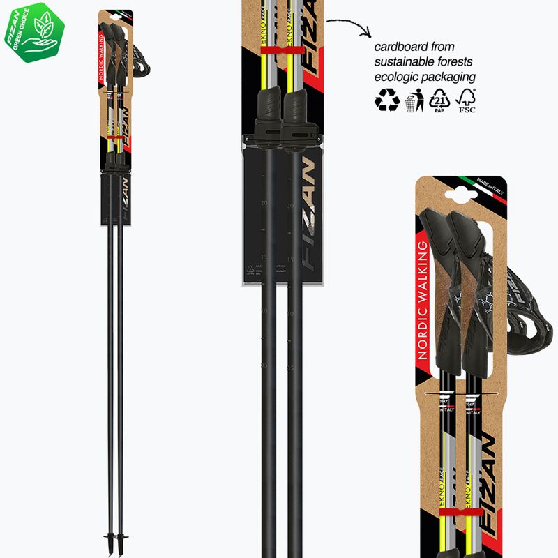 Hole na Nordic Walking Fizan Tekno yellow 6