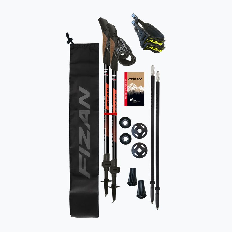 Hole na Nordic Walking Fizan R-Evolution Pro red 3