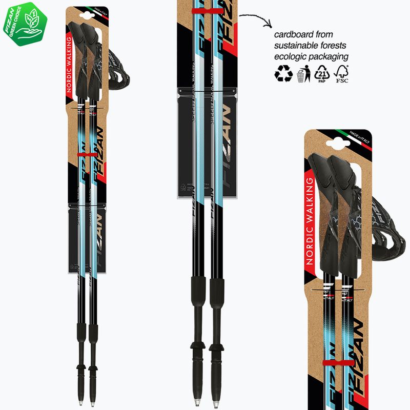 Hole na Nordic Walking Fizan Speed light blue 6