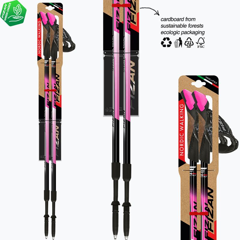 Hole na Nordic Walking Fizan Speed pink 4