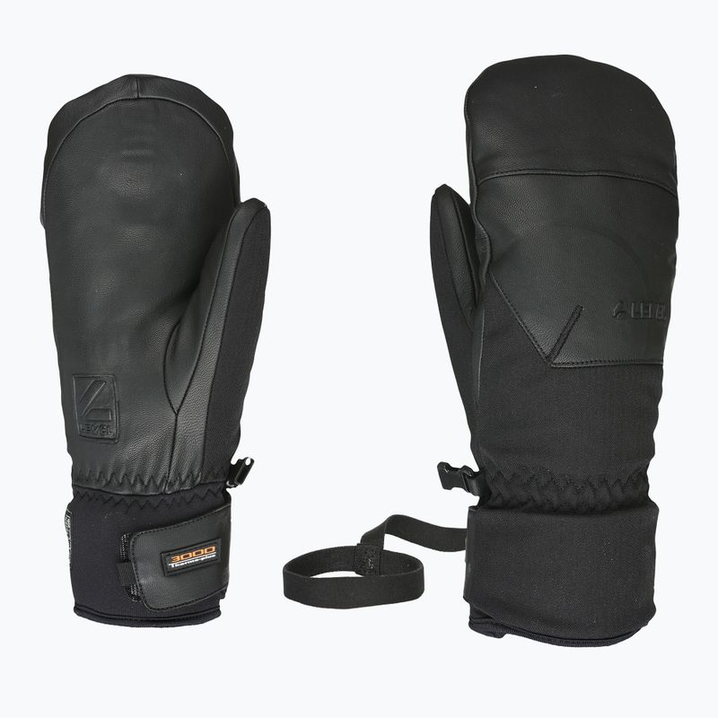 Dětské lyžařské rukavice Level Vertigo Mitt Teen black