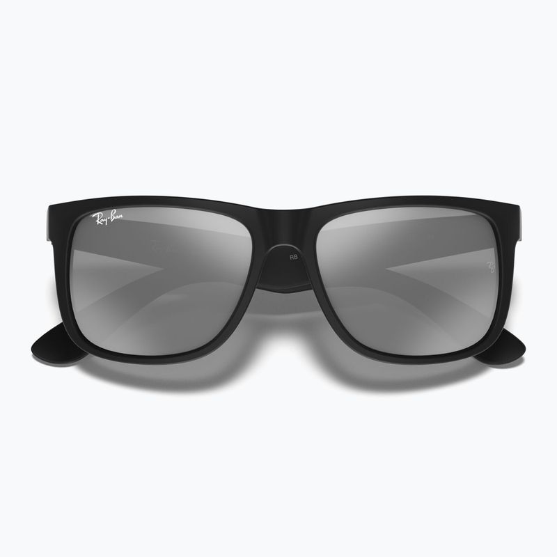 Sluneční brýle Ray-Ban Justin Classic matt black/silver grey mirror 3