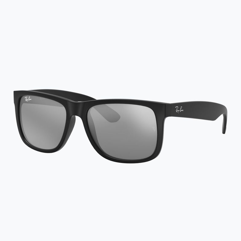 Sluneční brýle Ray-Ban Justin Classic matt black/silver grey mirror 4