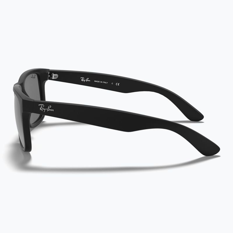 Sluneční brýle Ray-Ban Justin Classic matt black/silver grey mirror 7