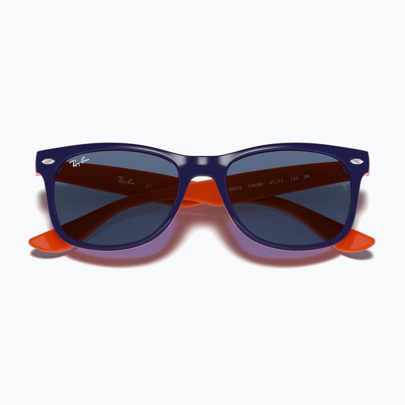 Dětské sluneční brýle Ray-Ban New Wayfarer matte black/blue 3