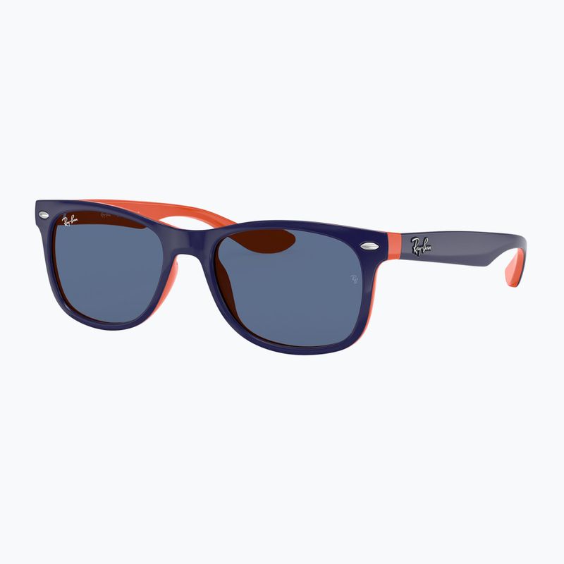 Dětské sluneční brýle Ray-Ban New Wayfarer matte black/blue 4
