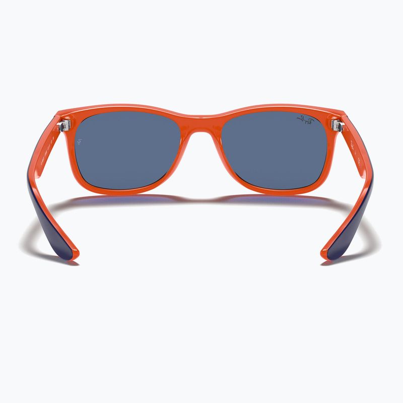 Dětské sluneční brýle Ray-Ban New Wayfarer matte black/blue 5