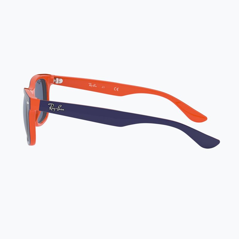 Dětské sluneční brýle Ray-Ban New Wayfarer matte black/blue 7