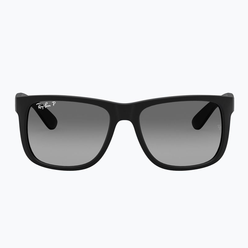 Sluneční brýle Ray-Ban Justin Classic matt black gum/dark grey 2