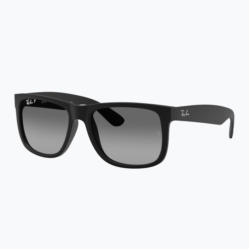 Sluneční brýle Ray-Ban Justin Classic matt black gum/dark grey 4
