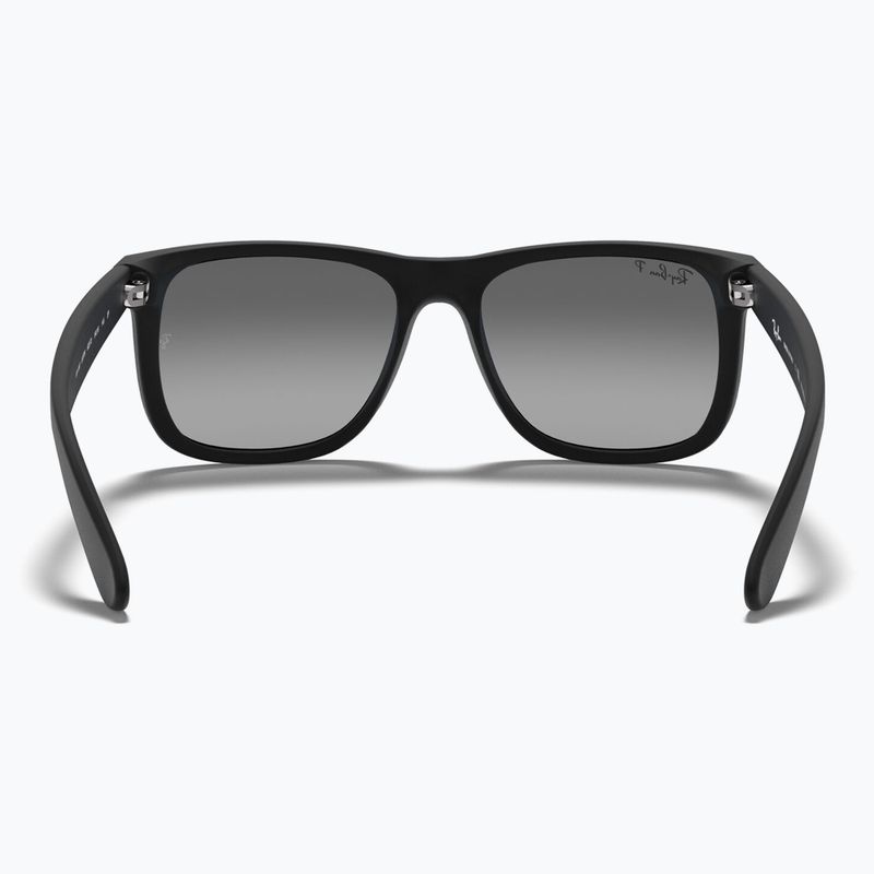 Sluneční brýle Ray-Ban Justin Classic matt black gum/dark grey 5