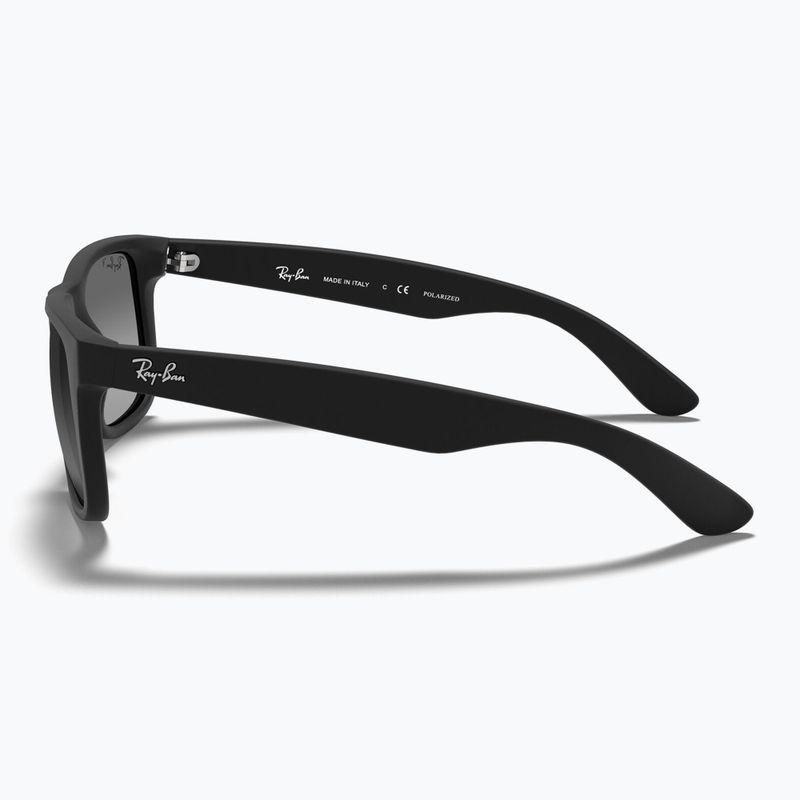 Sluneční brýle Ray-Ban Justin Classic matt black gum/dark grey 7